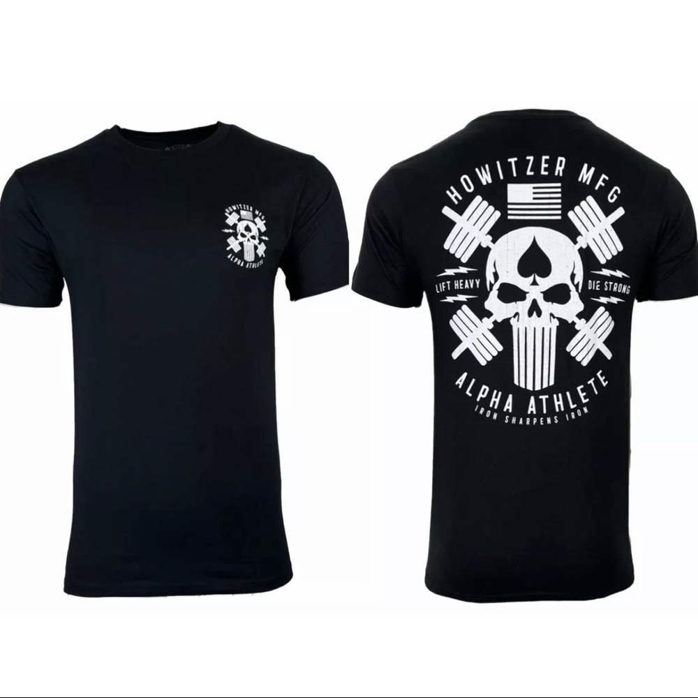 Howitzer Style Men's T-shirt ALPHA CLUB Military Grunt S M L XL 2XL 3XL